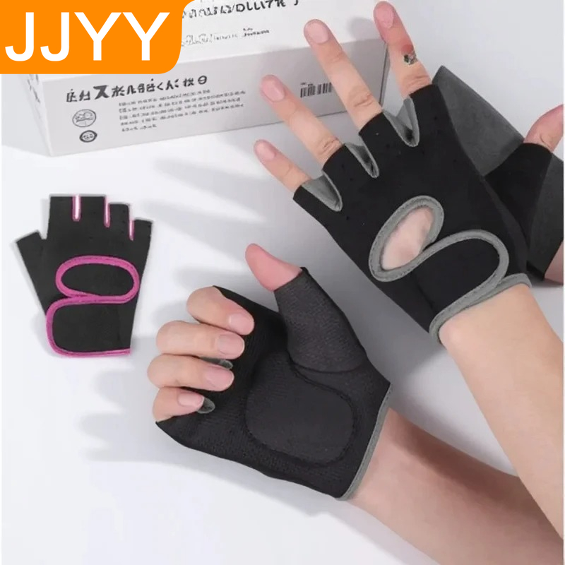Workout Glove Gym - Breathable Half Finger Anti Slip Fitness