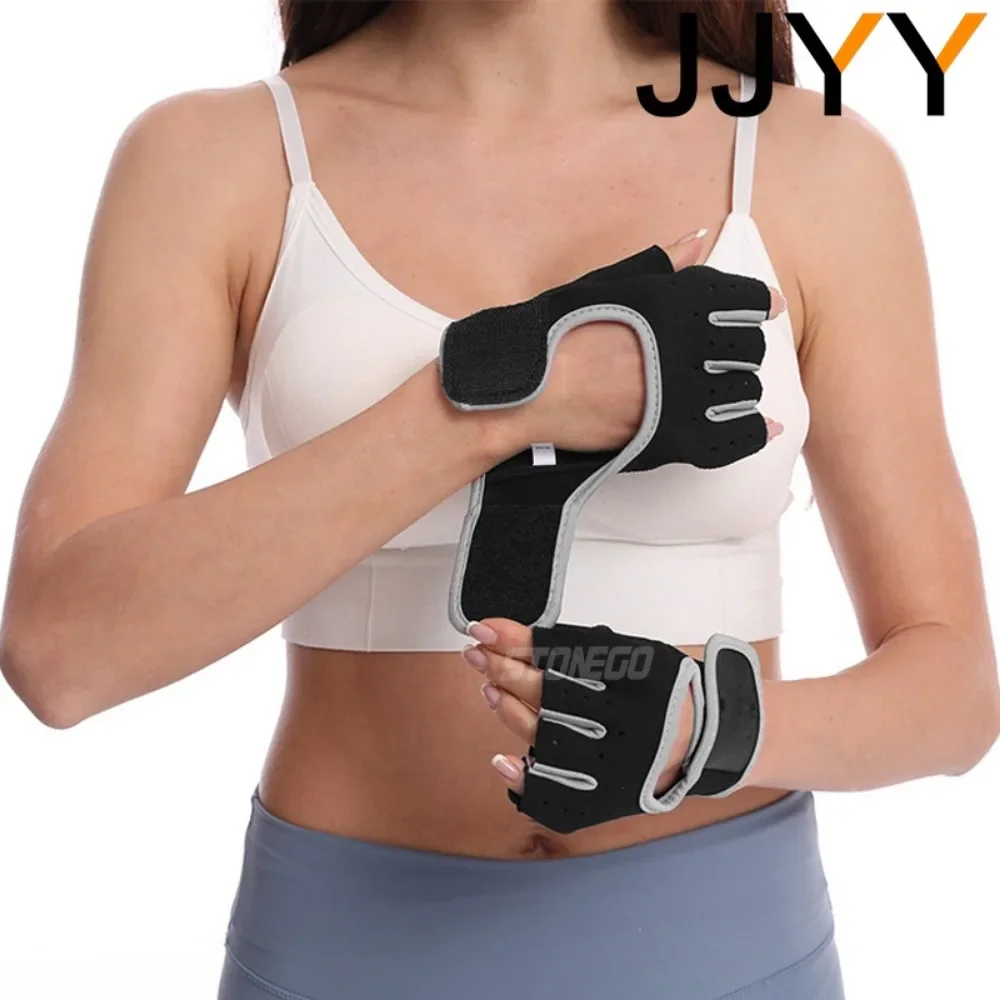 Breathable Half Finger Anti Sl - Workout Glove Gym ulasan dan harga