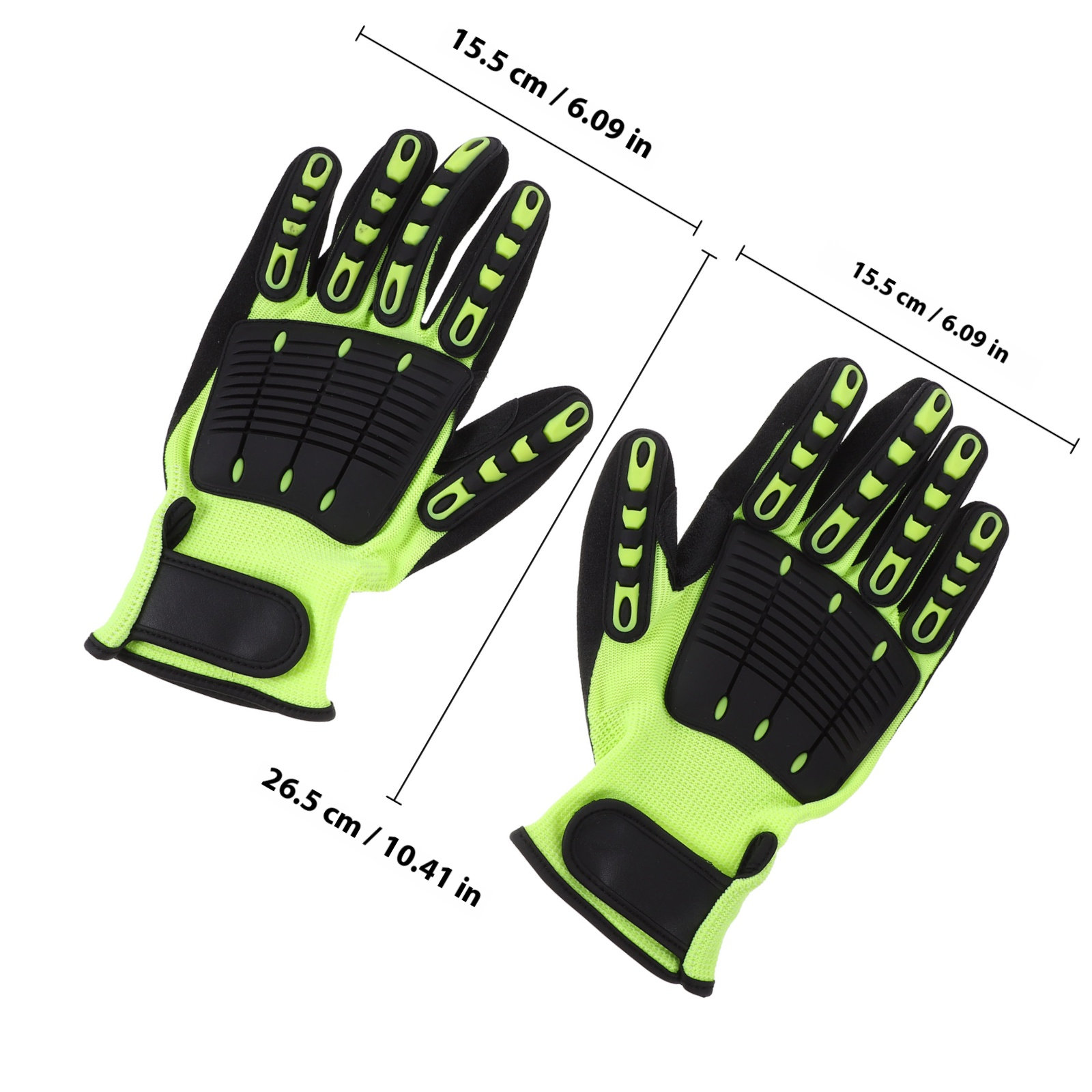 1Pair Heavy Duty Gardening Glo - Work Glove Impact ulasan dan harga
