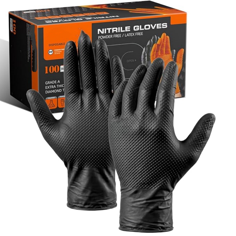 8 Mil Heavy Duty Industrial Or - Rubber Glove Cleaning ulasan dan harga