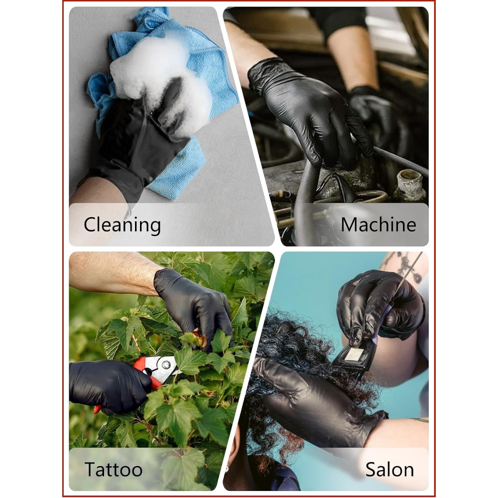 Nitrile Disposable Gloves 4 Mi - Exam Glove Nitrile ulasan dan harga