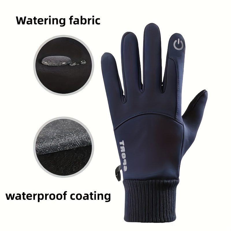 Winter Cycling Gloves Windproo - Ski Glove Waterproof ulasan dan harga