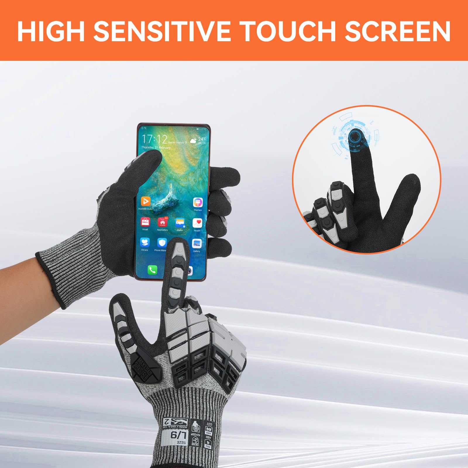 Anti-Impact Gloves With Cut-Re - Cut Resistant Glove ulasan dan harga