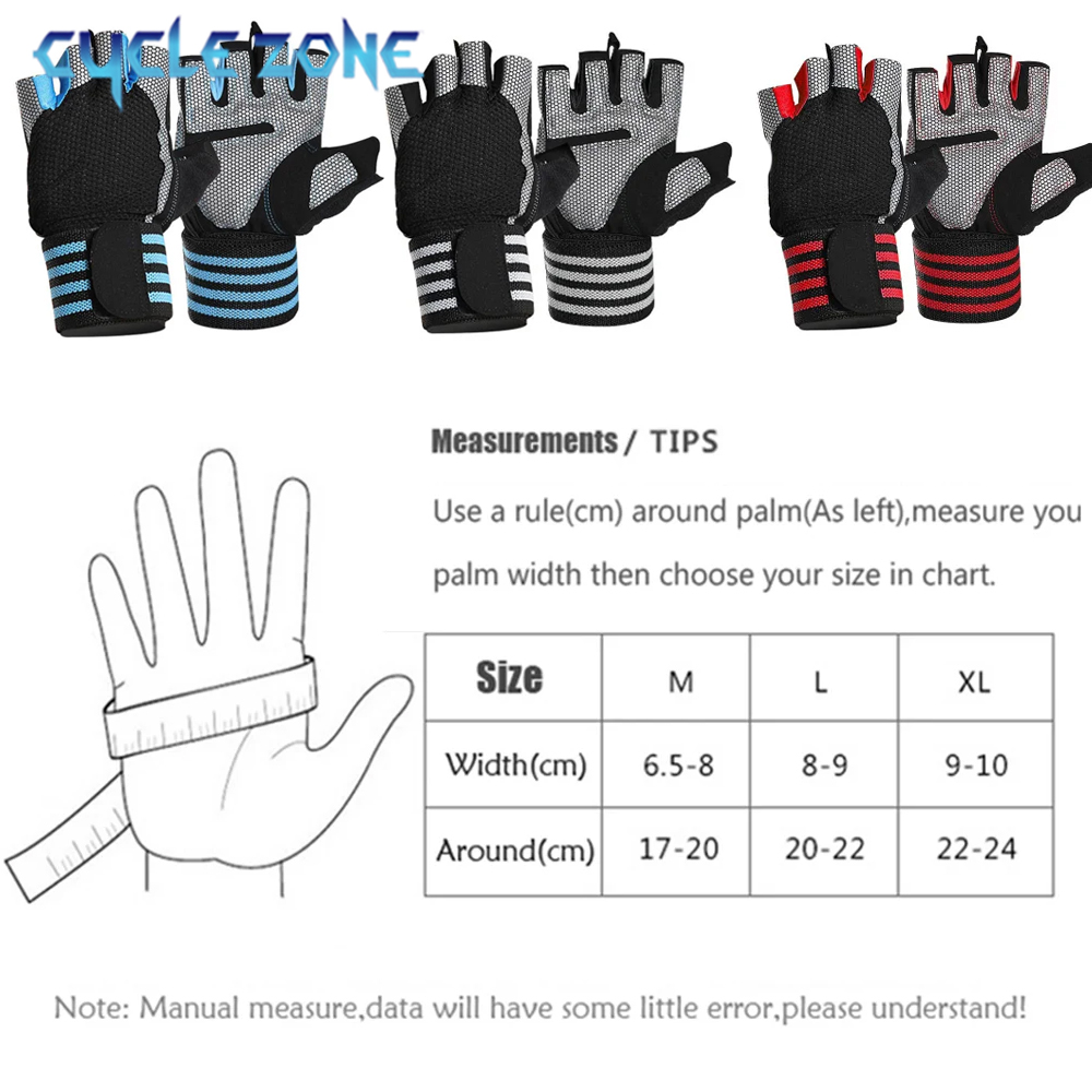 1 Pair Half Finger Gym Fitness - Workout Glove Gym ulasan dan harga