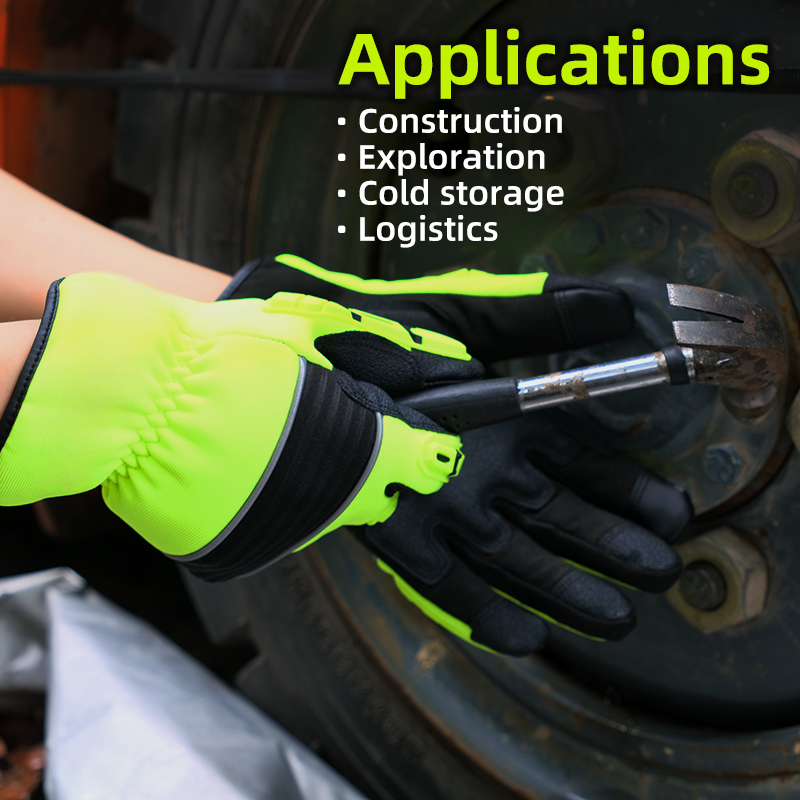 5mm TPR Impact Resistant, Cold - Work Glove Impact ulasan dan harga