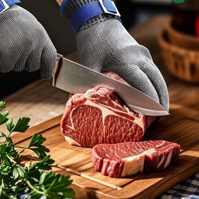 Anti-cut Mesh Metal Glove Safe - Cut Resistant Glove ulasan dan harga