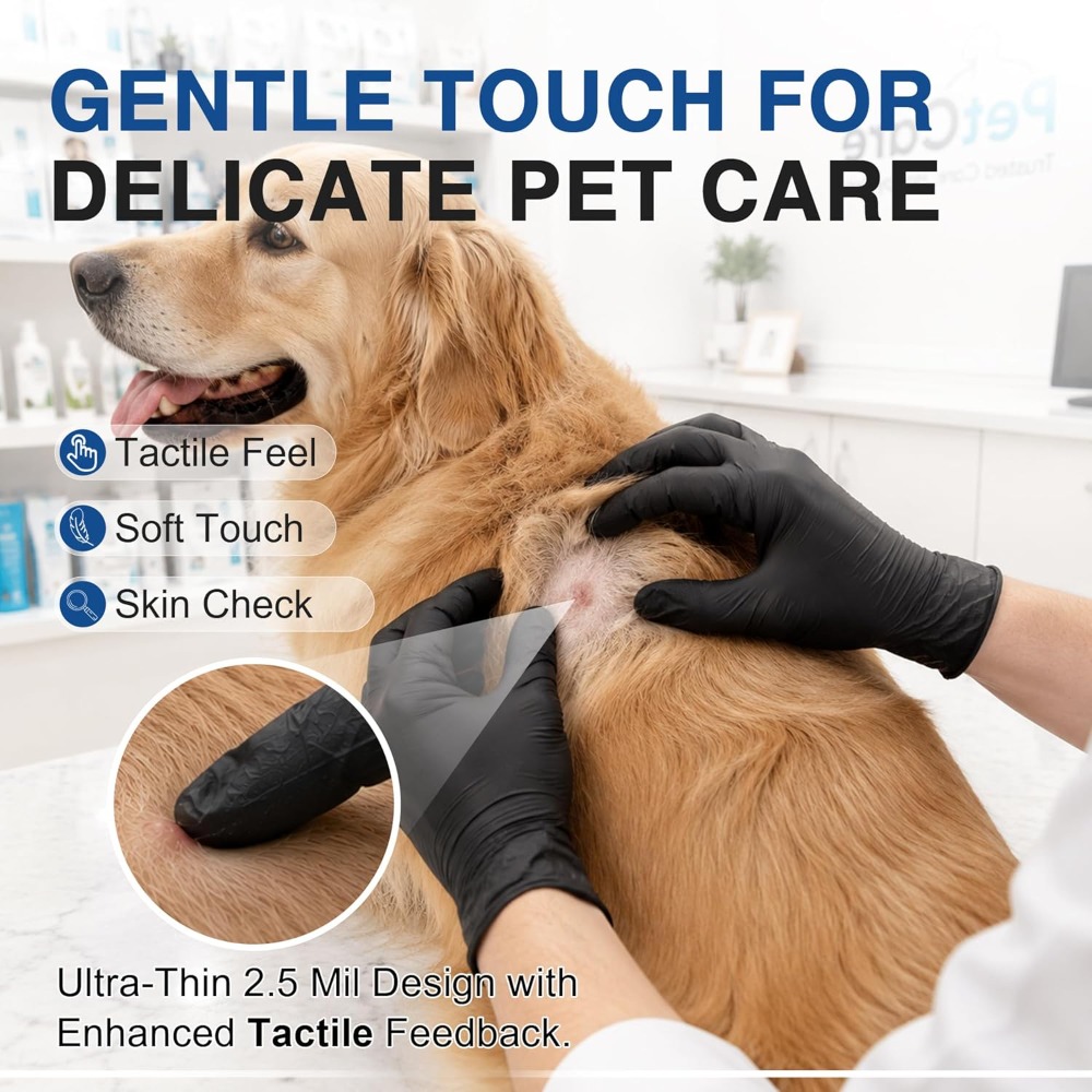 Medical Exam Disposable Black  - Exam Glove Nitrile ulasan dan harga
