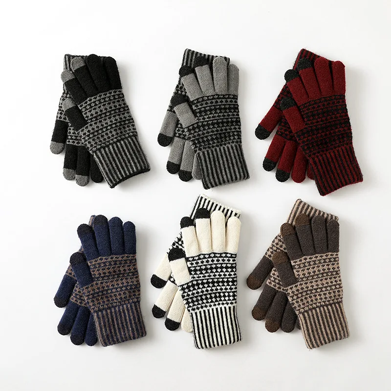 New Cross Border Touchscreen G - Wool Glove Lined ulasan dan harga