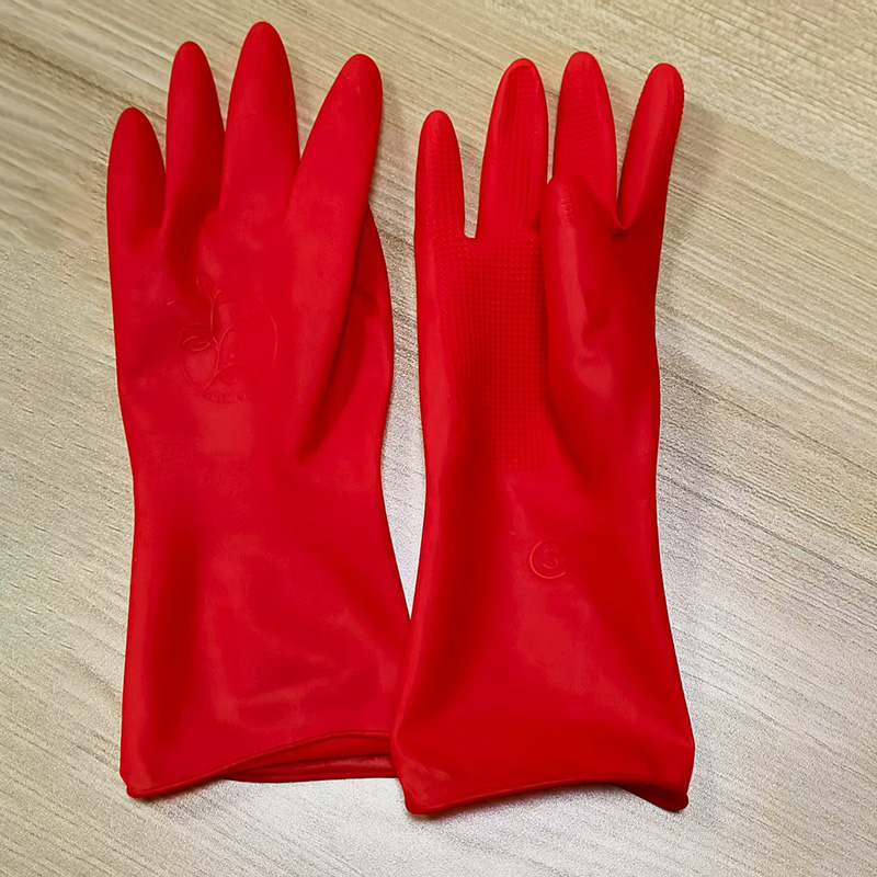 Durable Rubber Latex Dish Glov - Dish Glove Rubber ulasan dan harga